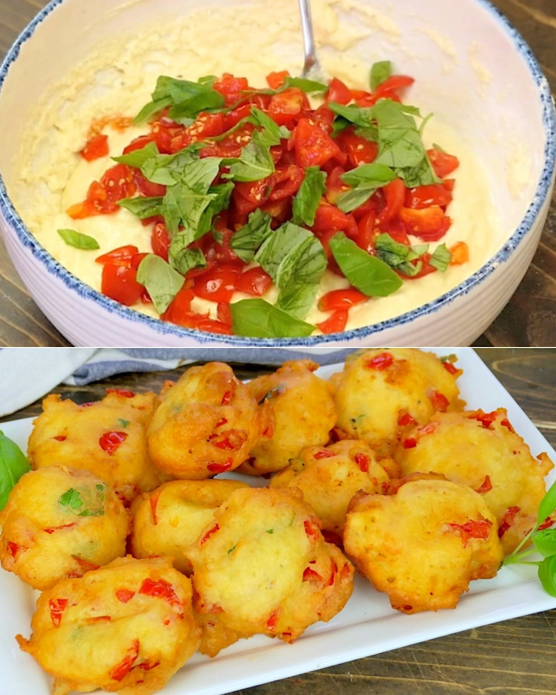 Frittelle al pomodoro facili e veloci: pronte in pochissimi minuti, andranno a ruba!