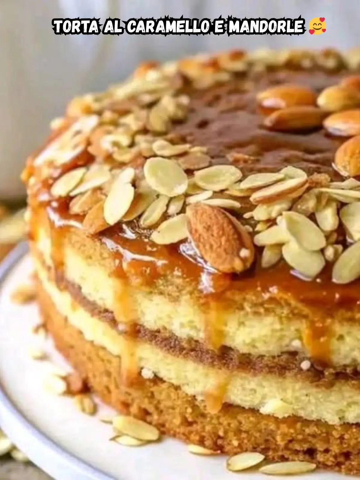 orta al Caramello e Mandorle