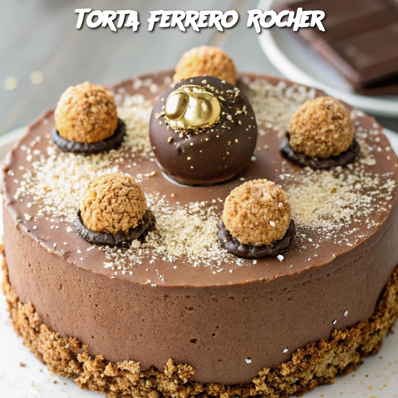 Torta Ferrero Rocher