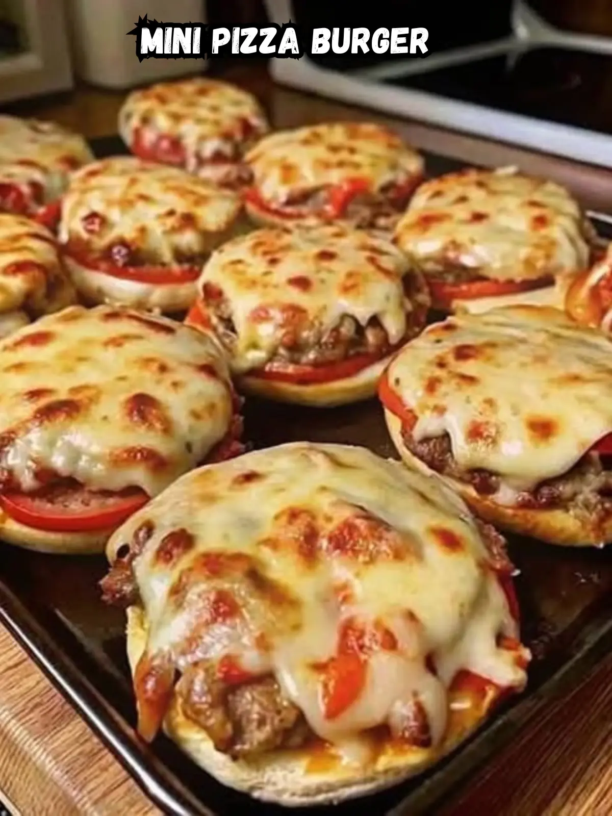 Mini Pizza Burger
