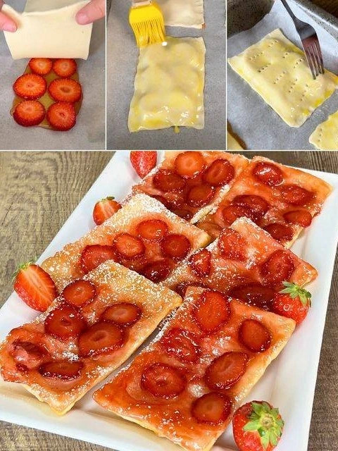 Crostate rovesciate alle fragole: un’idea dolce e facile per il vostro dessert!
