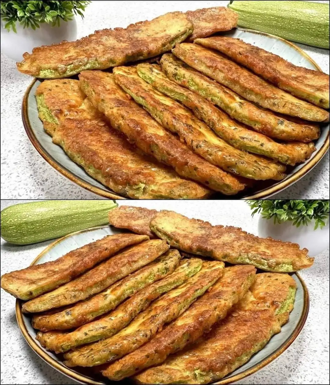 Le zucchine vengono fritte come la carne in Francia: