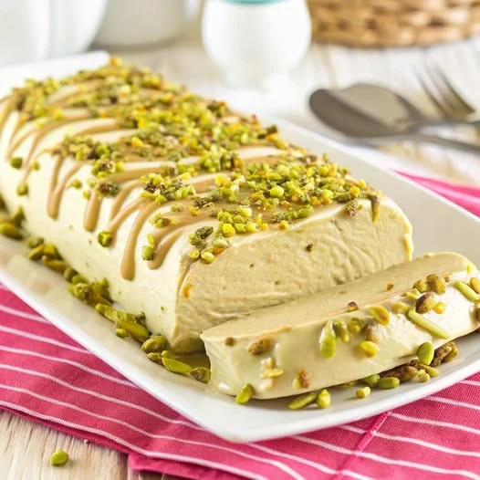 Postre Cremoso de Pistacho sin Horno