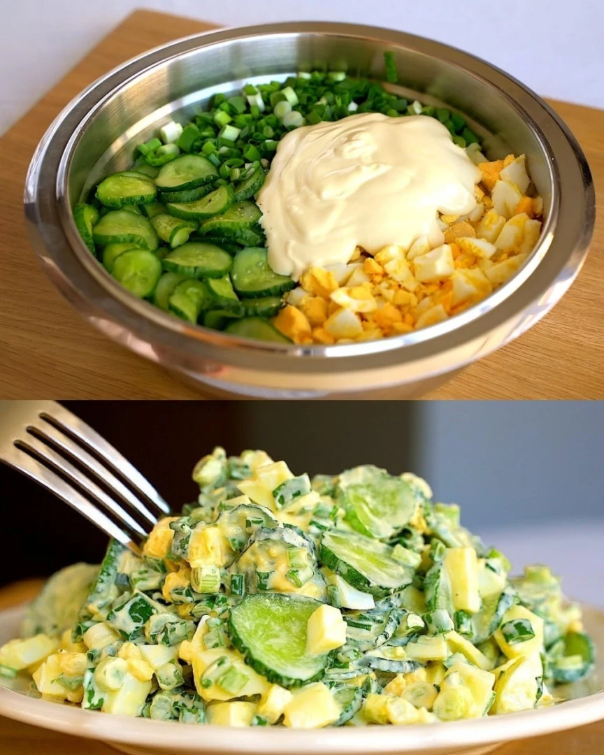Insalata di cetrioli nutriente e brucia-grassi per la pancia