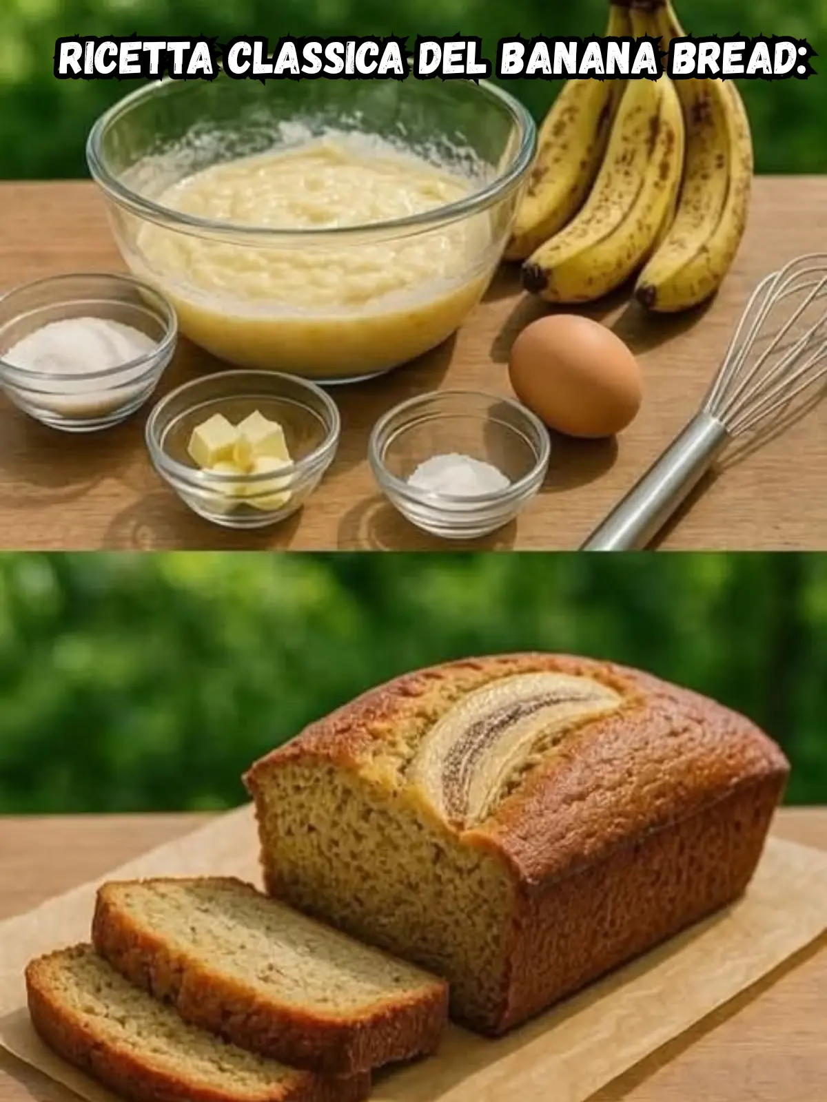 Ricetta Classica del Banana Bread: Morbido, Profumato e Irresistibile