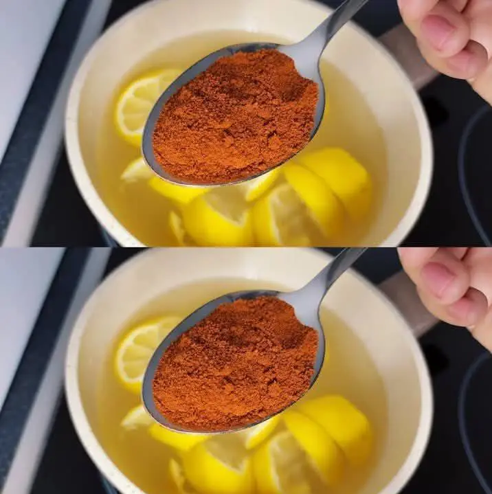 Bevanda al limone e peperoncino rosso ispirata all’esercito: un potente aiuto per perdere peso