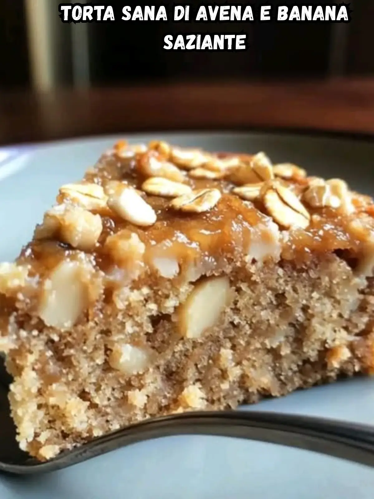 Torta Sana di Avena e Banana Saziante