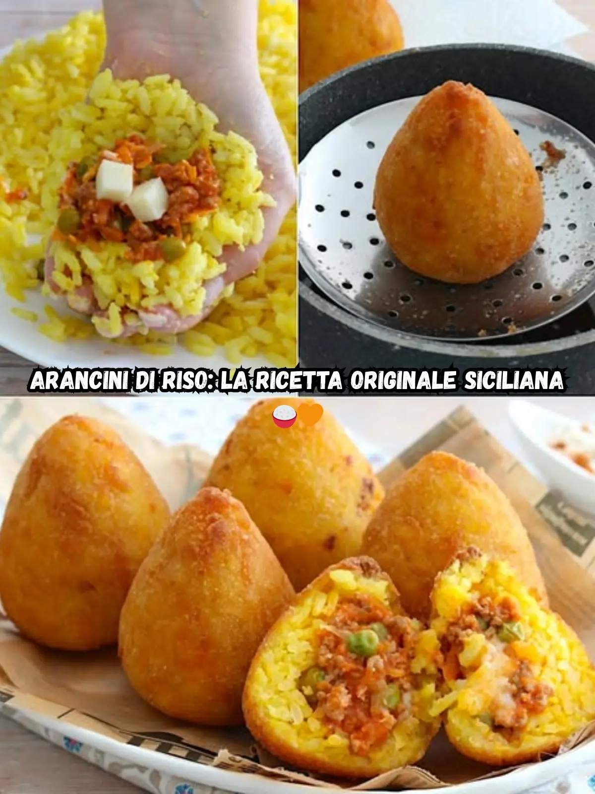 Arancini di riso: la ricetta originale siciliana