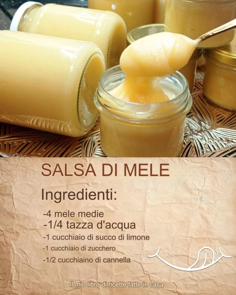 SALSA DI MELE 😋