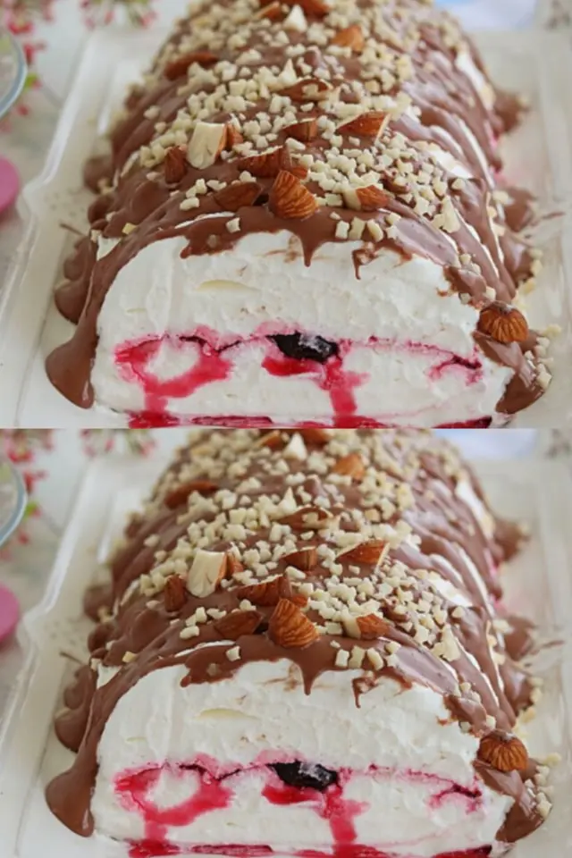 Dessert cremoso senza cottura con favolose amarene e cioccolato