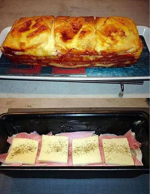 Torta croque alla raclette