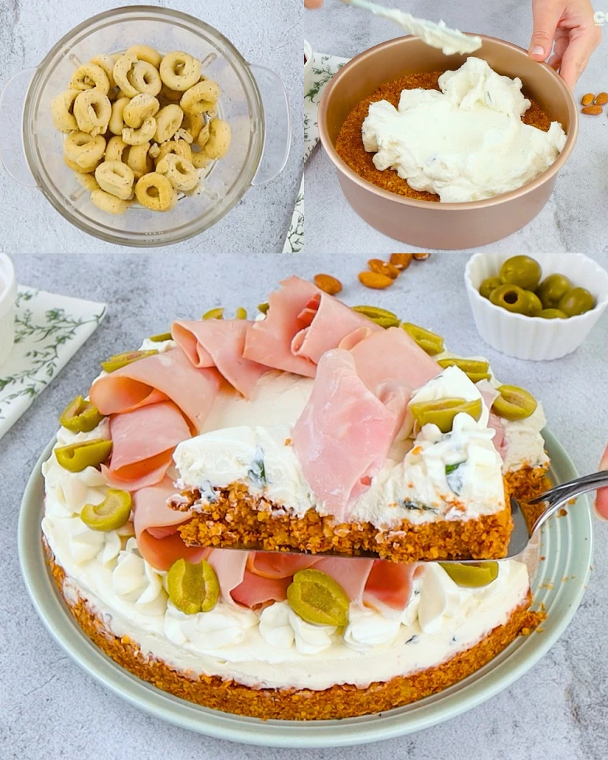Cheesecake salata