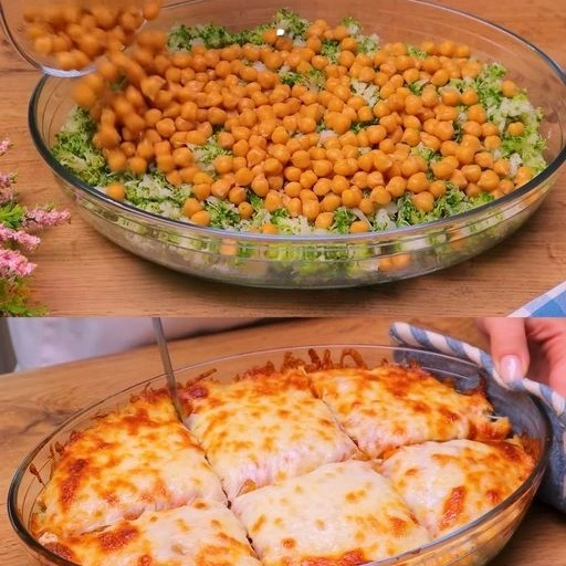 Casseruola di ceci e verdure