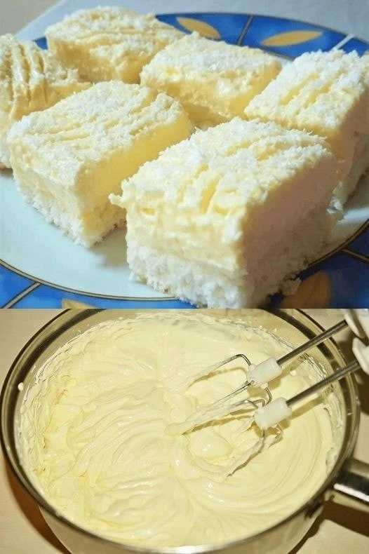 Un sogno! Hammerlecker: Blitz torta al cocco con budino alla vaniglia (una ricetta in tazza)