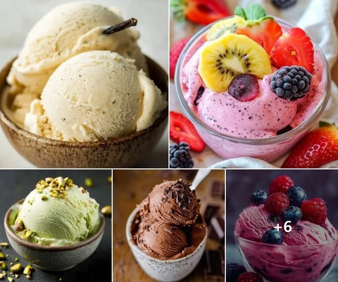 10 Gelati fatti in casa cremosi e freschi